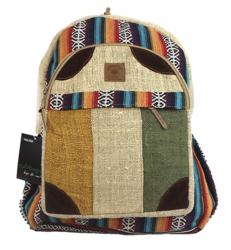 Rucksack Hemp cultbagz Hanf big lines 04A